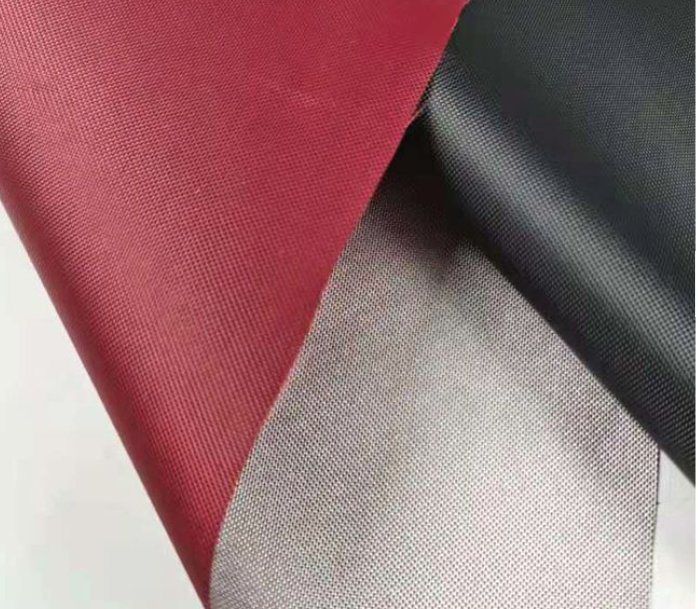 Материал сумки-палатки 300d PU 100% полиэстер Водонепроницаемая ткань Оксфорд с серебряным покрытием (3)