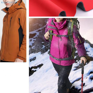 Переработанная ткань Softshell 100D, растягивающаяся в четырех направлениях, склеенная из переработанного флиса с ТПУ