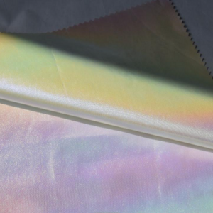 Высокая эластичная мода позолоченная ткань 100% полиэфирная одежда