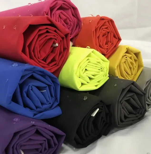 Водонепроницаемая 228t 320t скучная нейлоновая ткань Taslon для мягкой куртки-парки